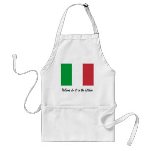 Italians do it in the kitchen apron