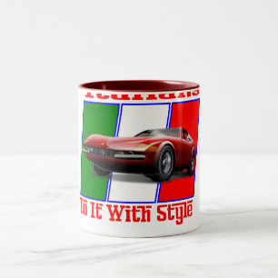 Italians do it with style Two-Tone coffee mug