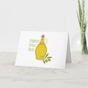 Italians Know Best Card