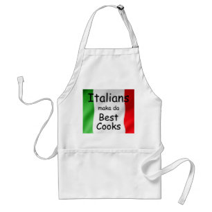 Italians Maka Da Best Cooks Standard Apron