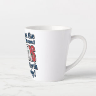 Italians make the World Go Round Latte Mug