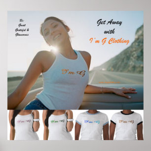 Italic Prints Poster from I'm G Clothing