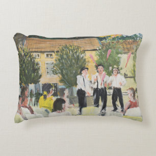 Italien Performers Laignes France . 2006 Decorative Cushion