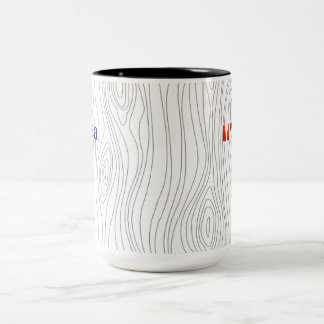 Italinea Coffee Shop Two-Tone Coffee Mug
