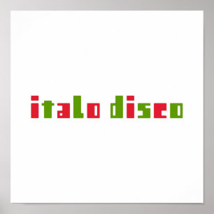 ITALO DISCO POSTER