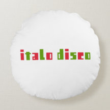 ITALO DISCO ROUND CUSHION
