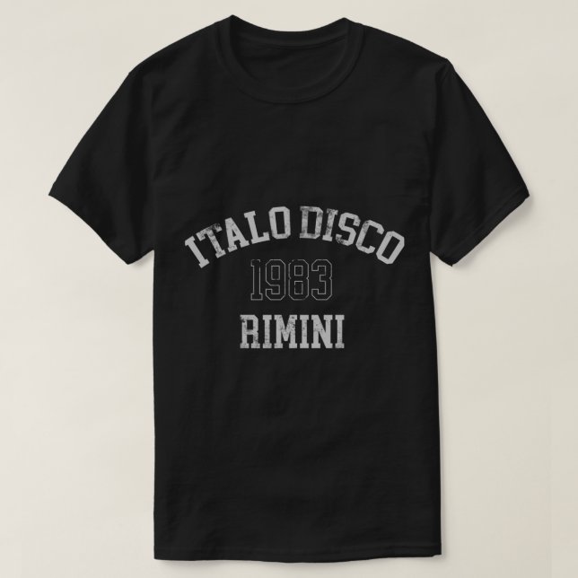 Italo Disco   T-Shirt (Design Front)
