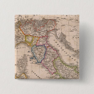 Italy 10 15 cm square badge