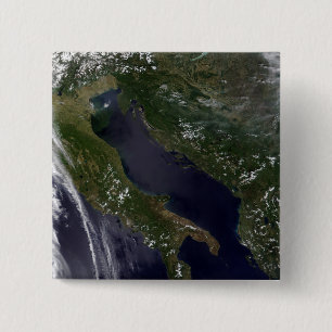 Italy 15 Cm Square Badge