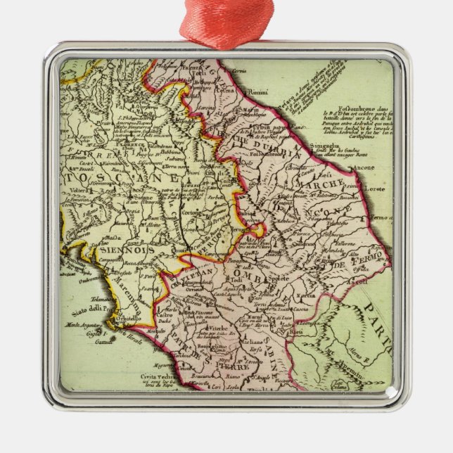 Italy 15 metal tree decoration (Front)