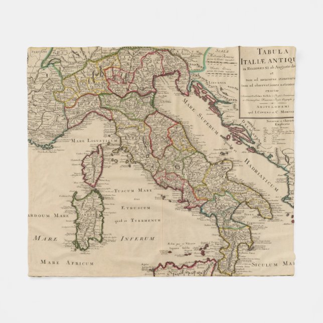 Italy 16 fleece blanket (Front (Horizontal))