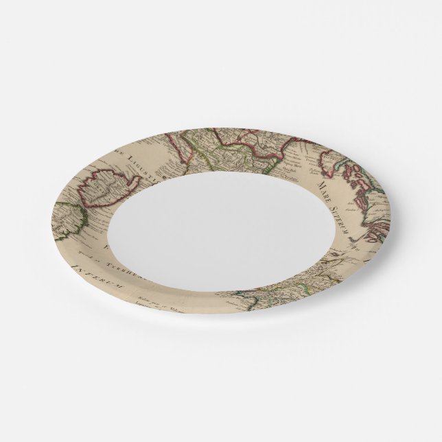 Italy 16 paper plate (Angled)