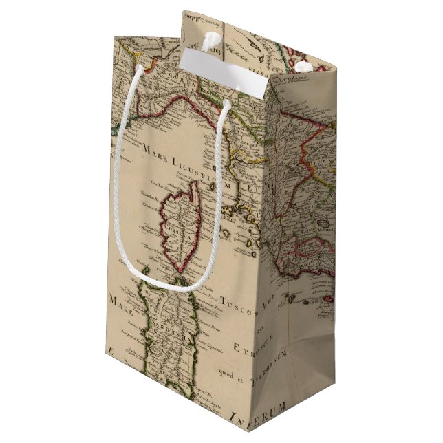 Italy 16 small gift bag (Back Angled)