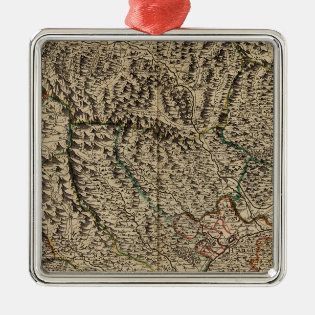 Italy 18 metal tree decoration (Front)