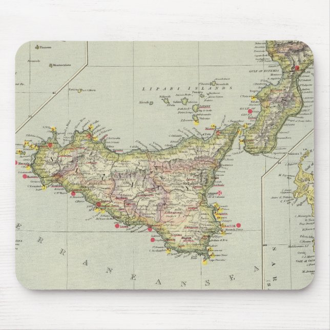 Italy 19 mouse pad (Front)