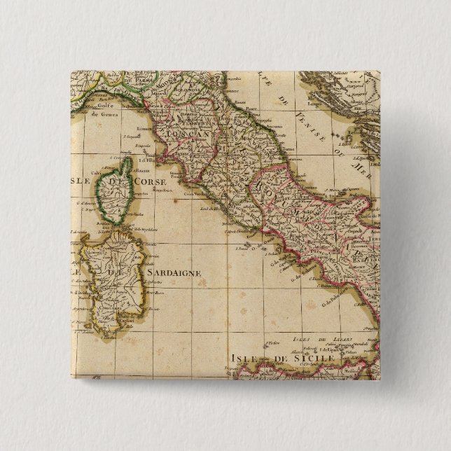 Italy 29 15 cm square badge (Front)