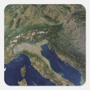 Italy 2 square sticker