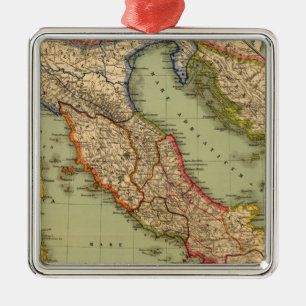 Italy 6 metal ornament