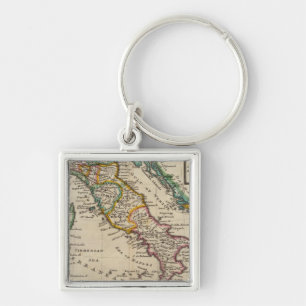 Italy 9 key ring