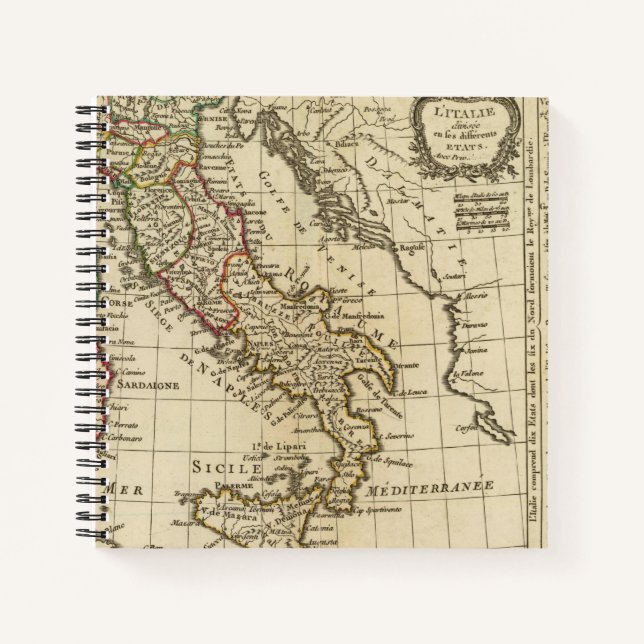 Italy 9 notebook (Front)