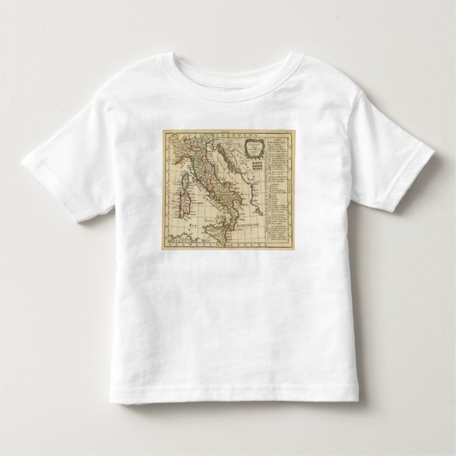 Italy 9 toddler T-Shirt (Front)