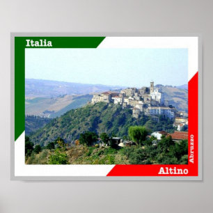 Italy - Abruzzo - Altino - Poster