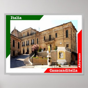 Italy - Abruzzo - Casacanditella - Poster