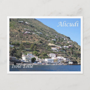 Italy - Aeolian Islands - Alicudi - Postcard