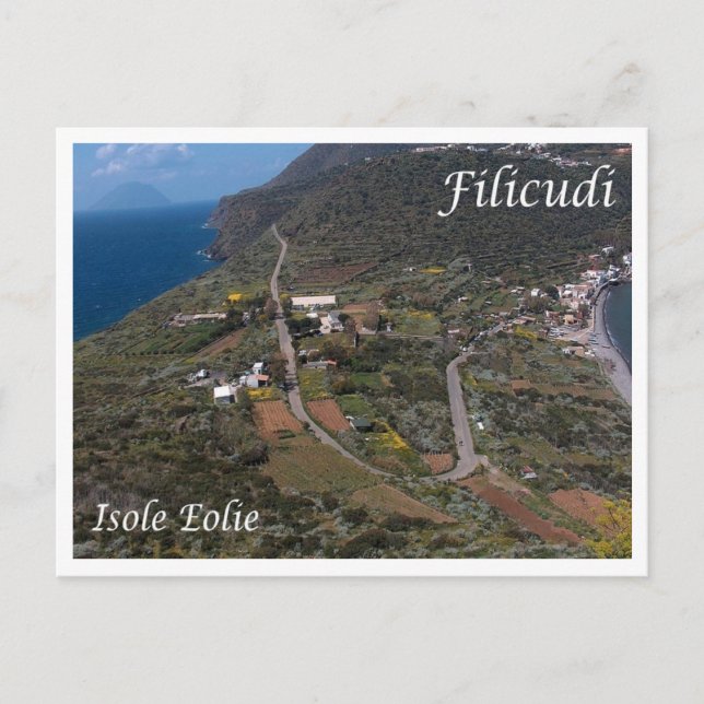 Italy - Aeolian Islands - Filicudi - Postcard (Front)