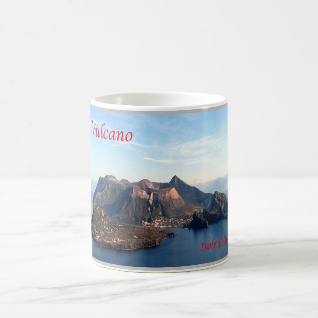 Italy - Aeolian Islands - Stromboli Volcano - Coffee Mug (Center)