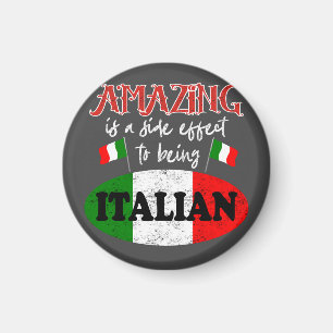 Italy Amazing Italian Proud Funny Sarcastic Humour Magnet