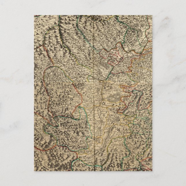 Italy and France Postcard (Front)