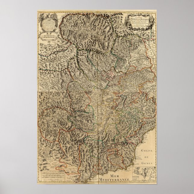 Italy and France Poster (Front)