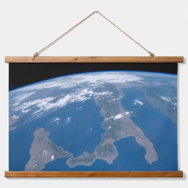 Italy And Its Island Sicily. Hanging Tapestry (Front)