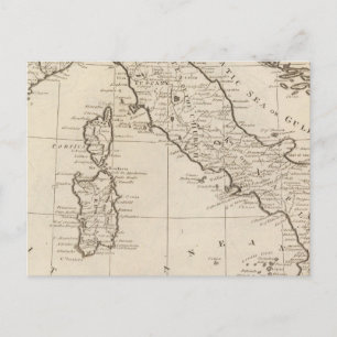 Italy, and Sardinia Postcard