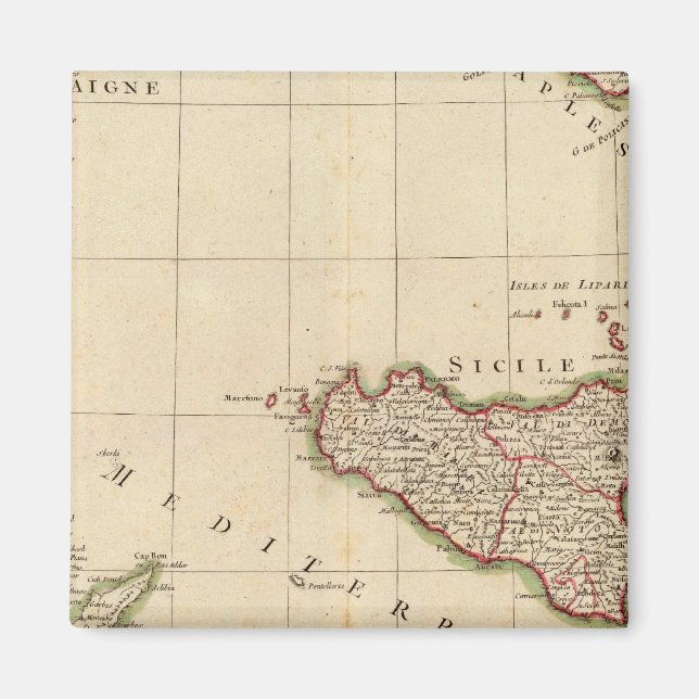 Italy and Slovenia Magnet (Front)