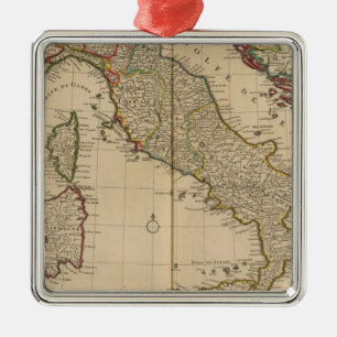 Italy and Slovenia Metal Tree Decoration