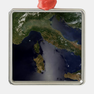 Italy and Southeast France Metal Tree Decoration