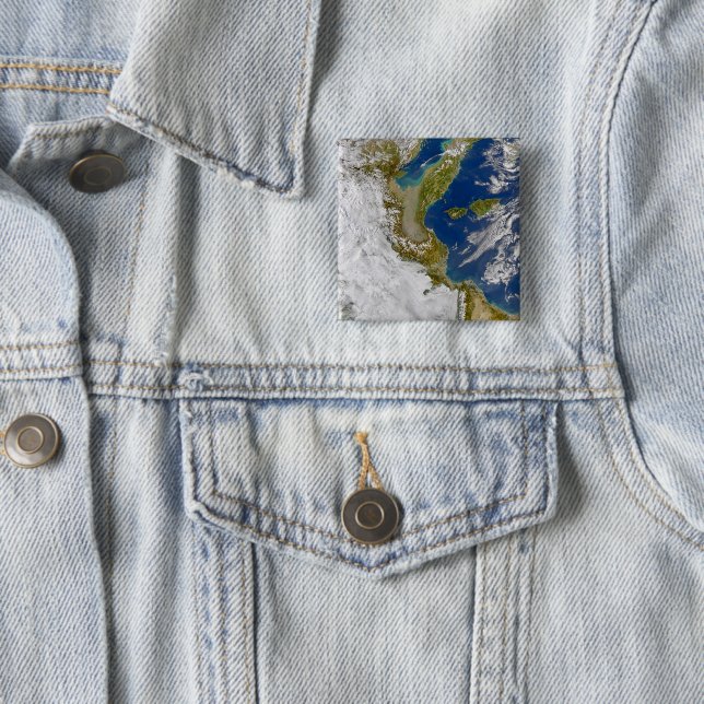 Italy And The Adriatic Sea. 15 Cm Square Badge (In Situ)