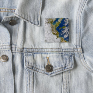 Italy And The Adriatic Sea. 15 Cm Square Badge