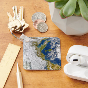 Italy And The Adriatic Sea. Key Ring