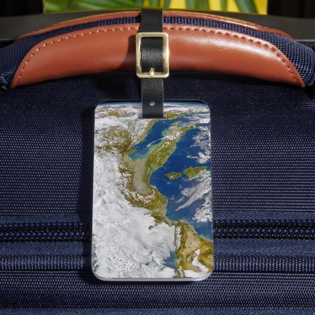 Italy And The Adriatic Sea. Luggage Tag (Front Insitu 2)