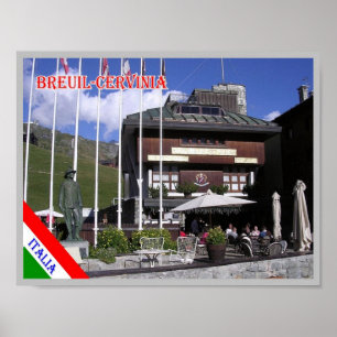 Italy - Aosta Valley - Breuil-Cervinia - Poster