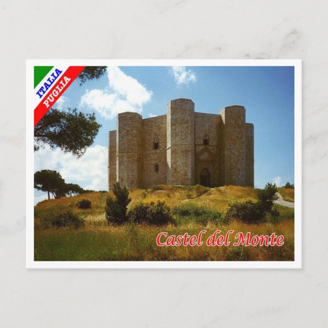 Italy - Apulia - Castel del Monte - Postcard (Front)