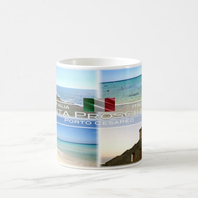 Italy - Apulia - Punta Prosciutto - Coffee Mug (Center)