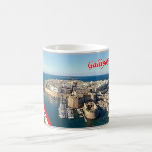 Italy - Apulia - Salento - Gallipoli Old Town - Coffee Mug