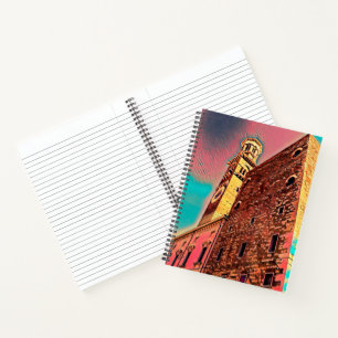 Italy architecture painting notebook