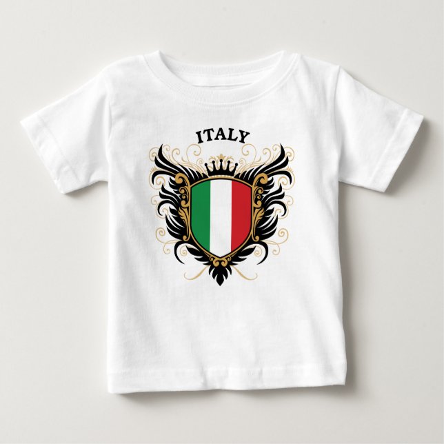 Italy Baby T-Shirt (Front)