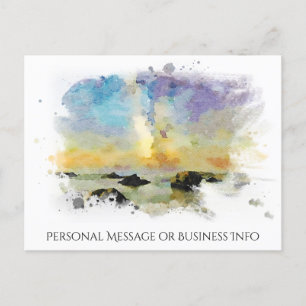 *~* Italy Beach Spiaggia delle cannelle AP12 Postcard