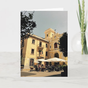 Italy Blank Greeting Card Sorrento